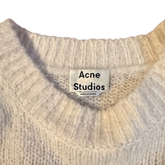 Acne Studios Oversized Stripe Pullover Size Medium - Picture 7 of 7